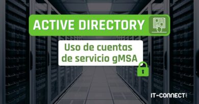 Active Directory - Uso de cuentas de servicio gMSA