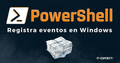 PowerShell - Registra eventos en Windows