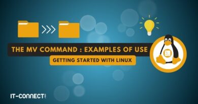 Linux - The mv command - examples of use