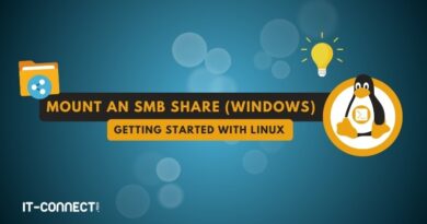 Linux - mount an SMB share Windows