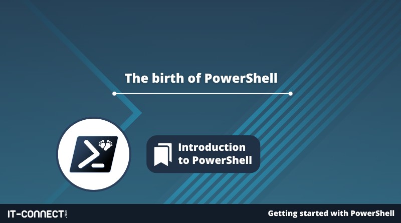 The birth of PowerShell